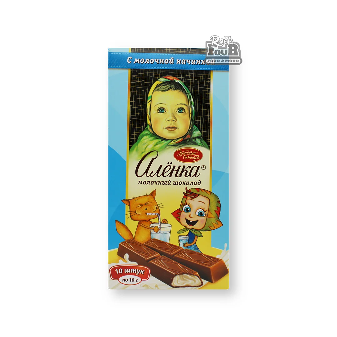 Milk chocolate with filling "Alyonka" 100g
